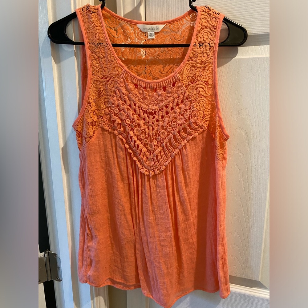 Coral Tank Top